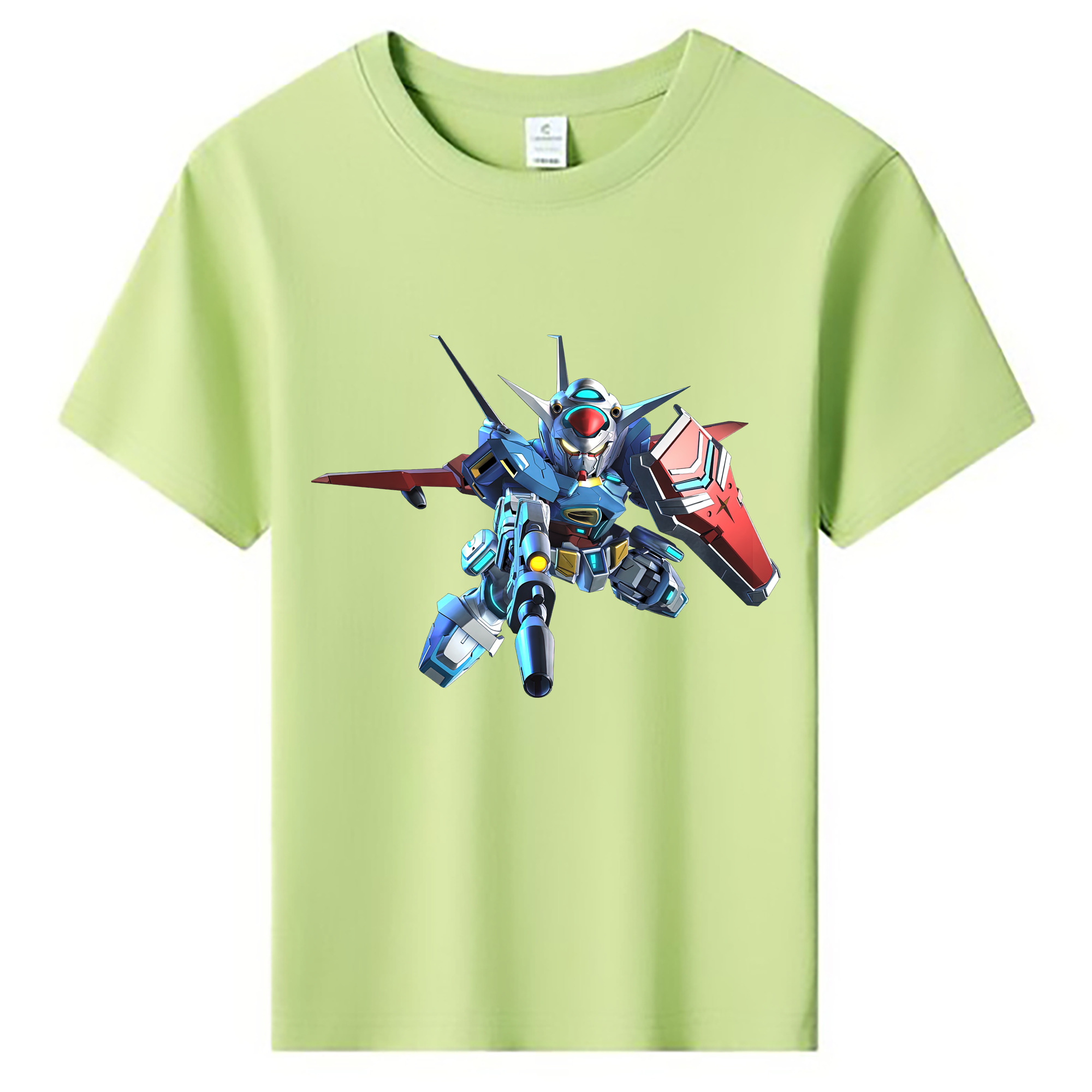 （画像用） 機動戦士ガンダム Mobile Suit Gundam 綿100％キッズTシャツ（フロントプリント）